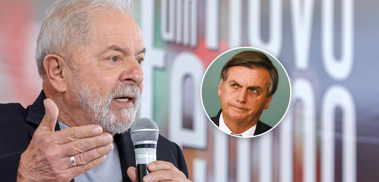 Lula e Bolsonaro