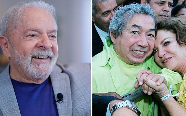 Lula, Joãosinho Trinta e Marisa Letícia