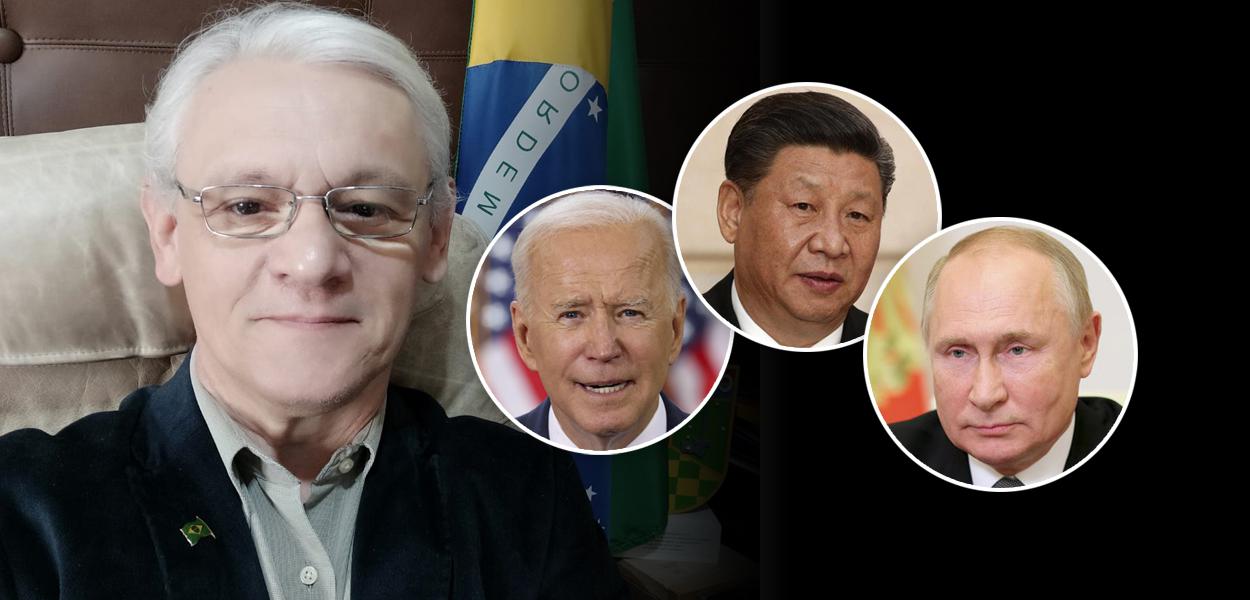 Robinson Farinazzo, Biden, Xi Jinping e Putin