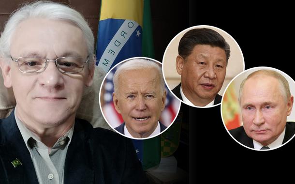 Robinson Farinazzo, Biden, Xi Jinping e Putin