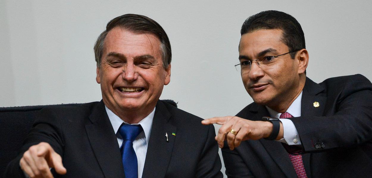 Jair Bolsonaro e Marcos Pereira