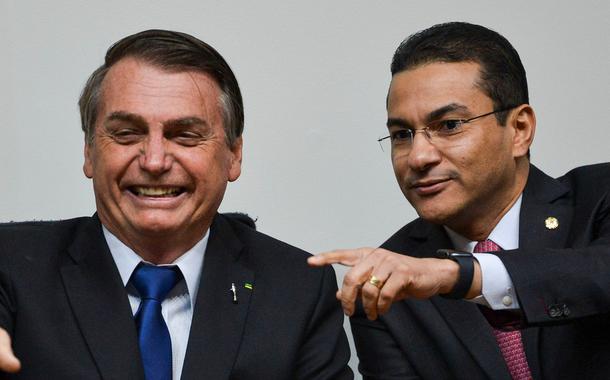 Jair Bolsonaro e Marcos Pereira