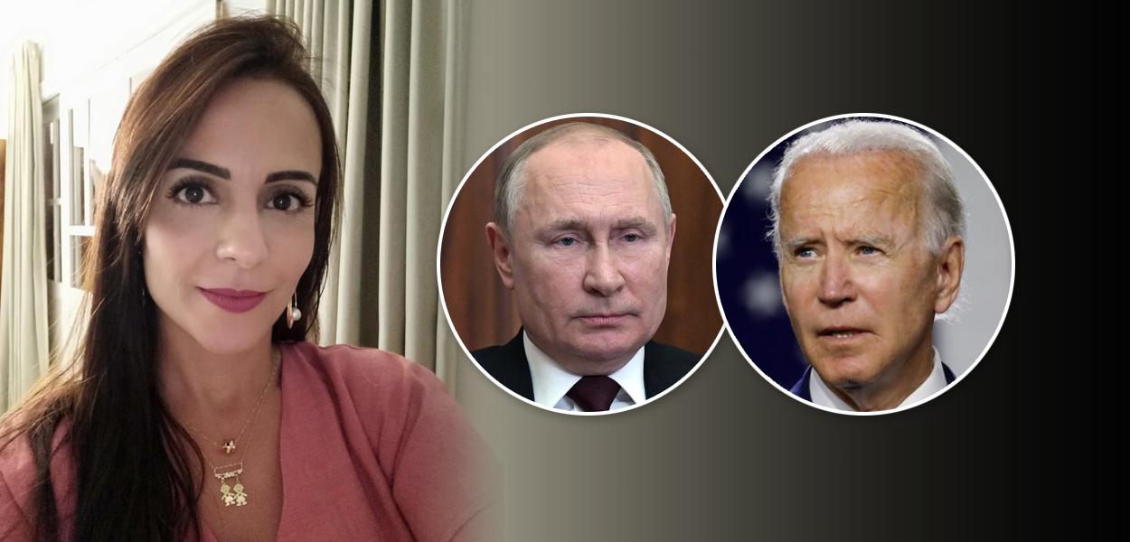 Carolina Bernardes, Putin e Biden