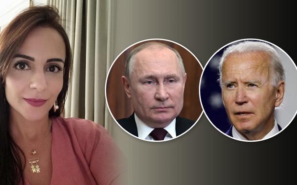 Carolina Bernardes, Putin e Biden
