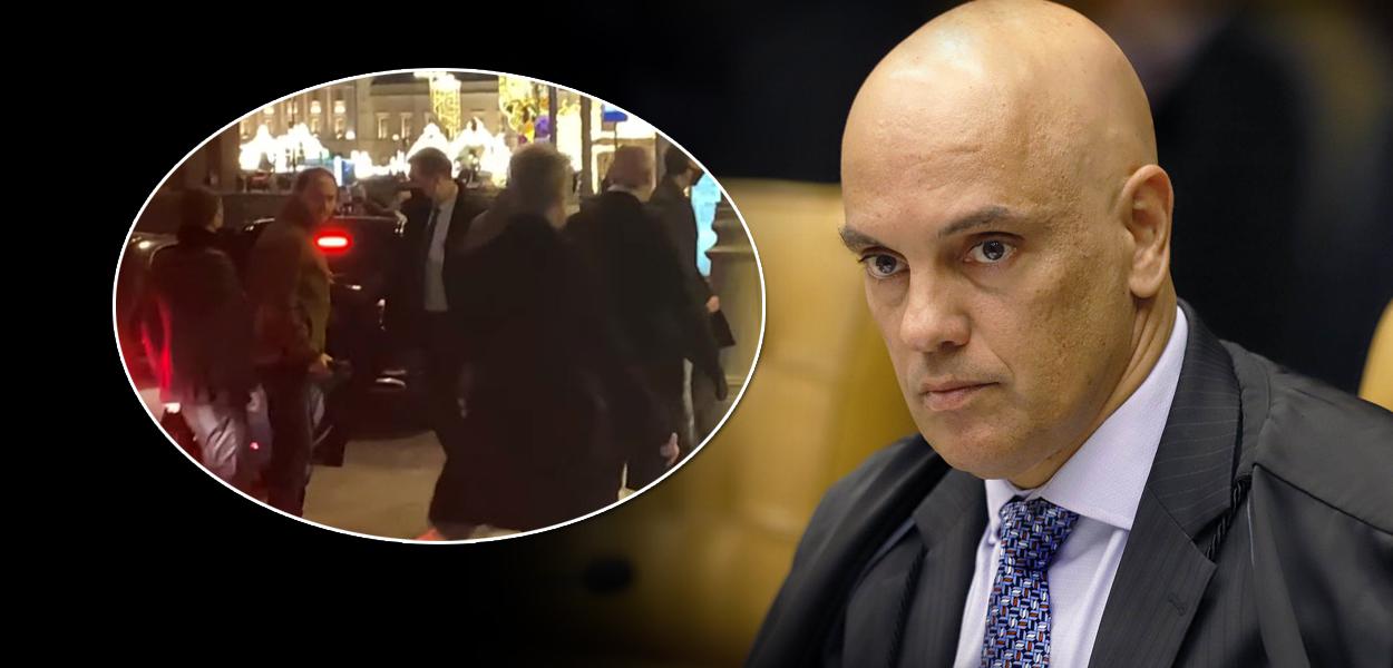 Vereador Carlos Bolsonaro e ministro Alexandre de Moraes