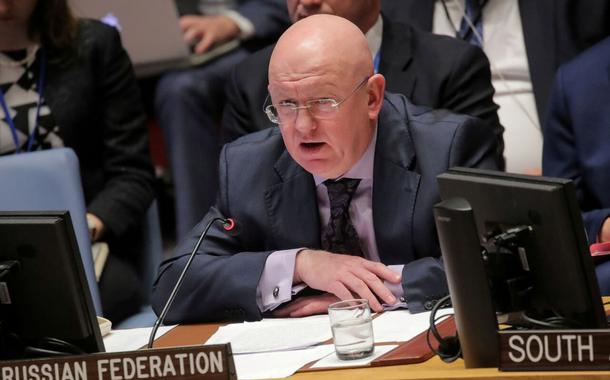 Vasili Nebenzia, embaixador da Rússia na ONU