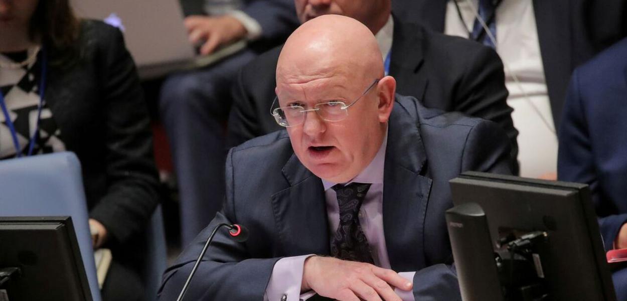 Vasili Nebenzia, embaixador da Rússia na ONU