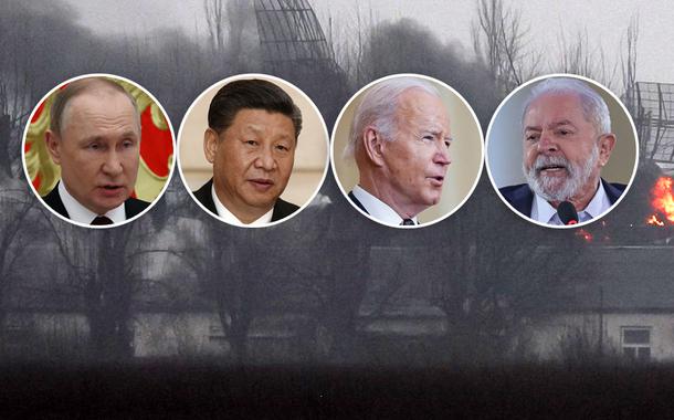 Putin, Xi, Biden e Lula