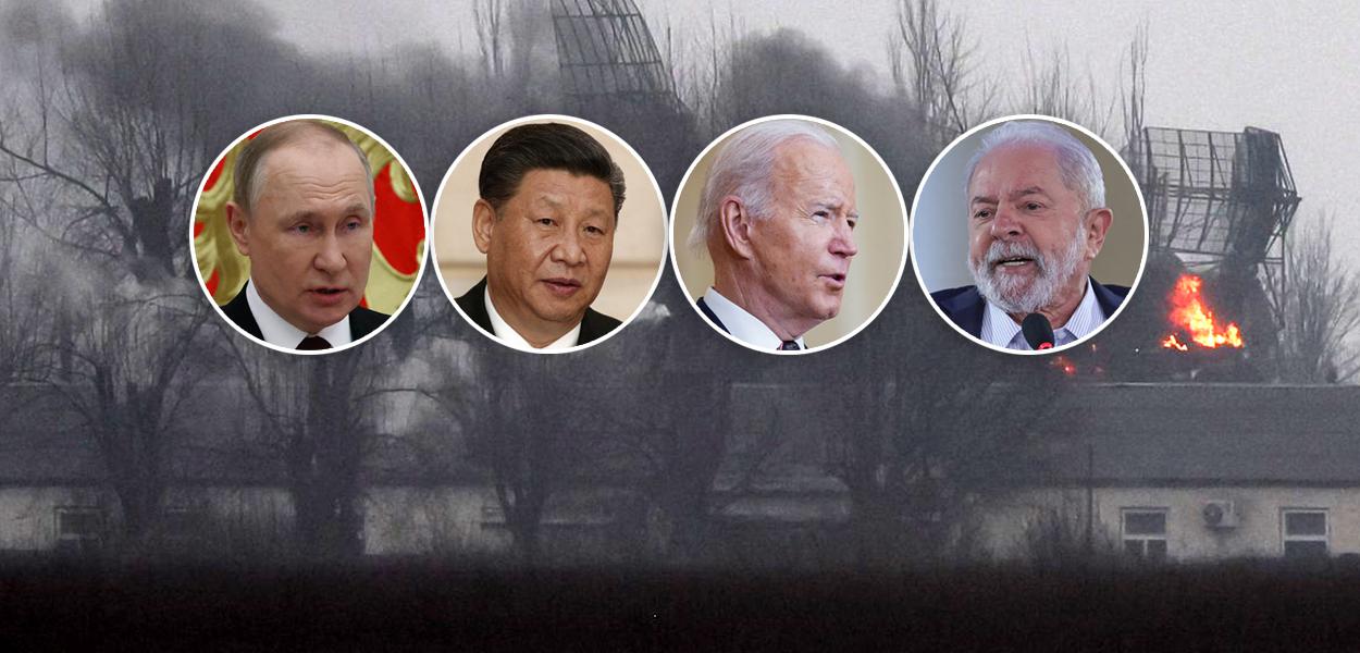 Putin, Xi, Biden e Lula