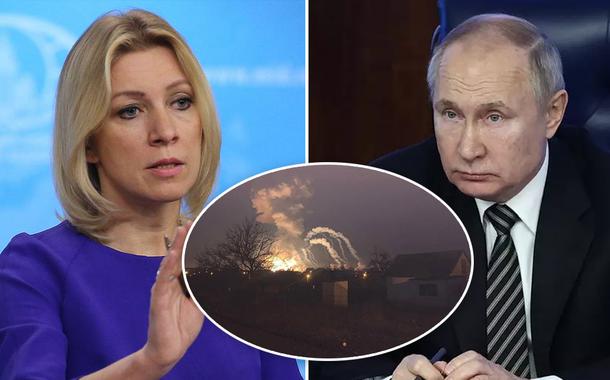 Maria Zakharova e Vladimir Putin