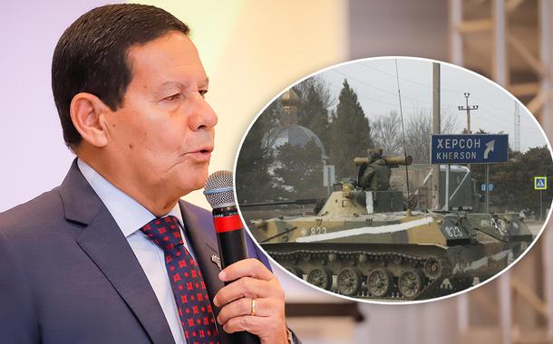 Mourão e guerra na Ucrânia