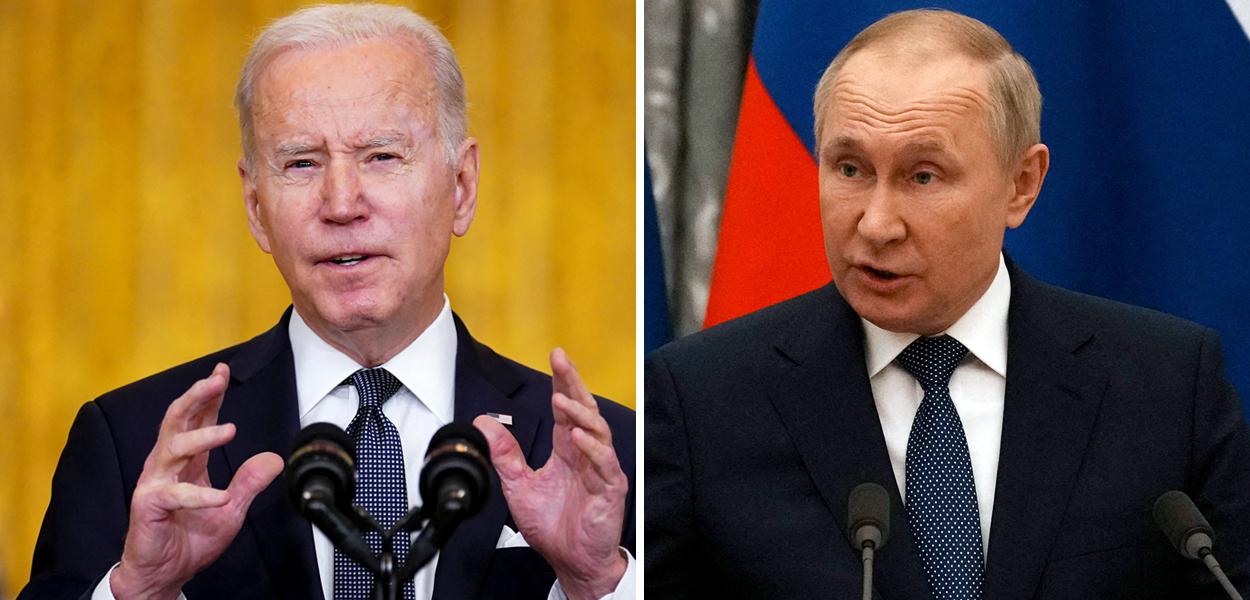 Joe Biden e Vladimir Putin