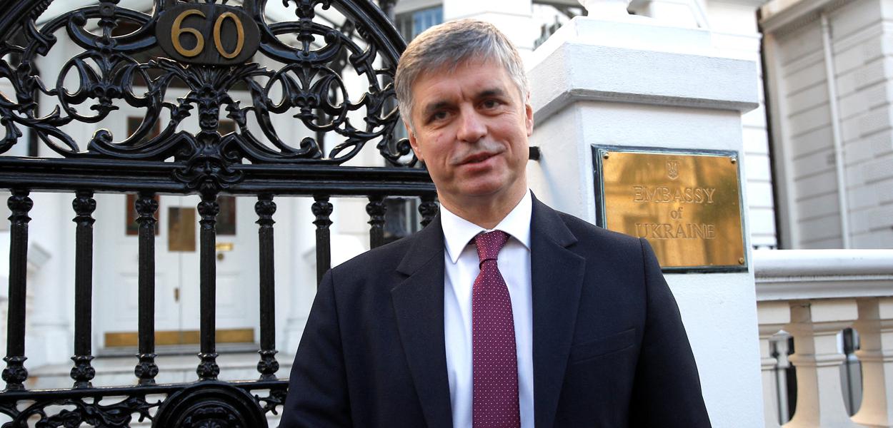 Embaixador ucraniano no Reino Unido, Vadym Prystaiko