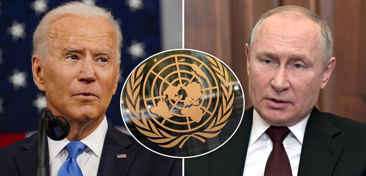 Joe Biden e Vladimir Putin