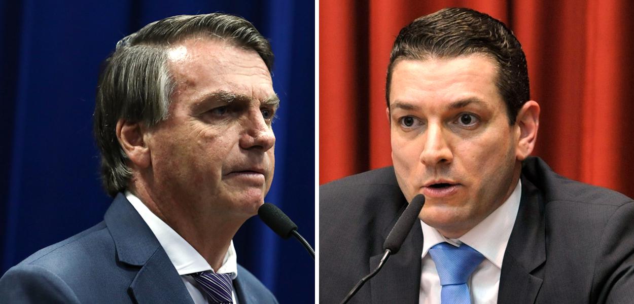 Bolsonaro e Paulo Maiurino