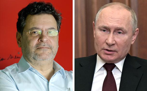 Rui Costa Pimenta e Vladimir Putin