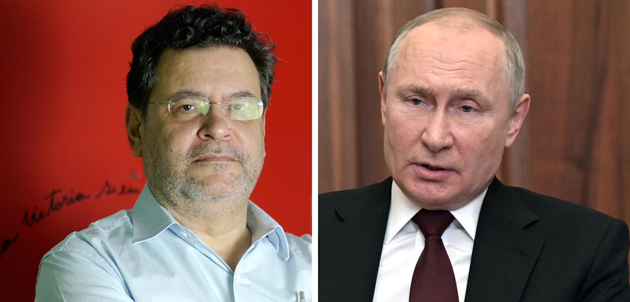 Rui Costa Pimenta e Vladimir Putin