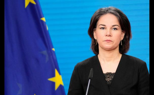 A ministra das Relações Exteriores da Alemanha, Annalena Baerbock