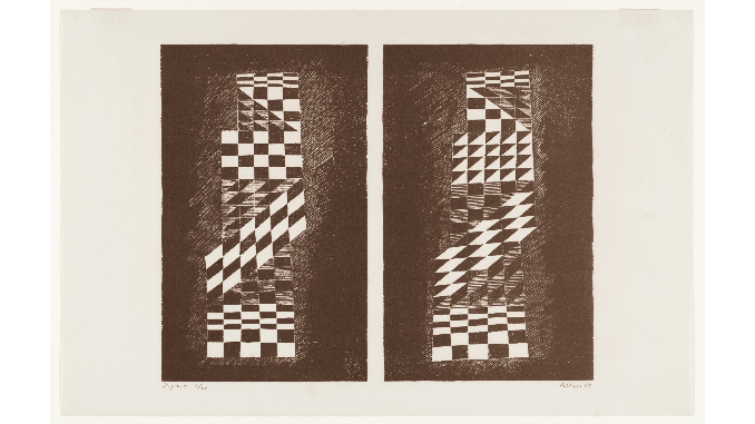 Josef Albers, Diptic, 1934