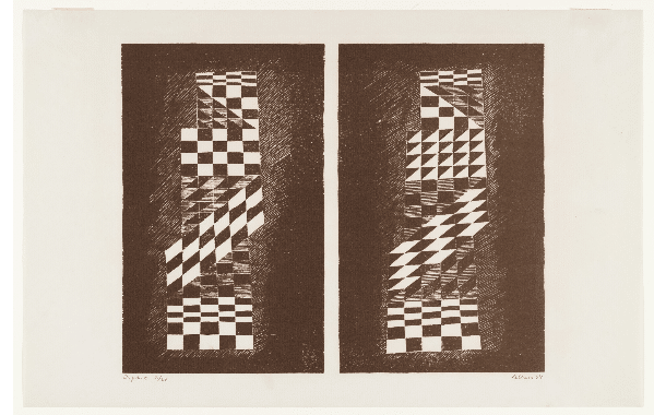 Josef Albers, Diptic, 1934