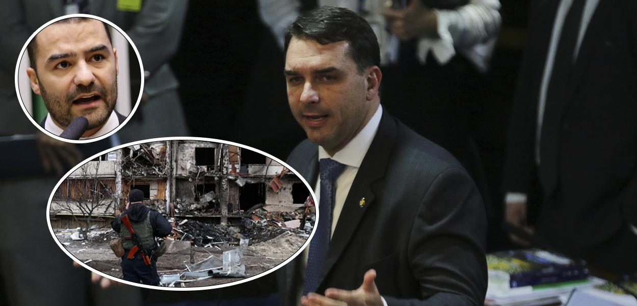 Deputado Arthur do Val, conflito na Ucrânia e o senador Flávio Bolsonaro