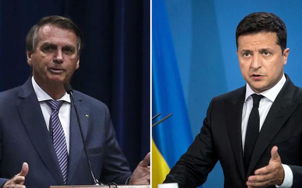 Bolsonaro e Zelensky