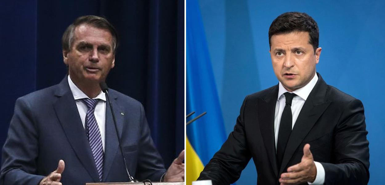 Bolsonaro e Zelensky