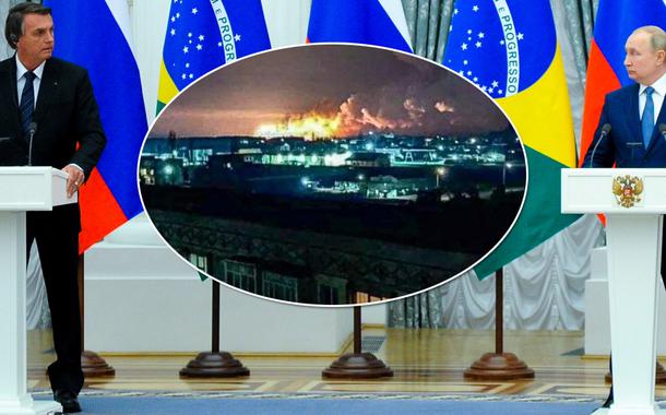 Jair Bolsonaro e Vladimir Putin