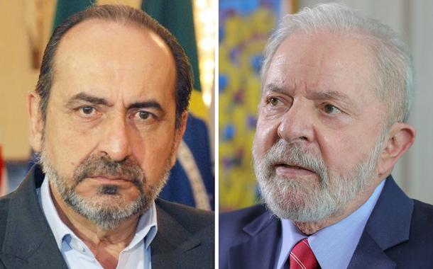 Ex-prefeito de Belo Horizonte, Alexandre Kalil, e o ex-presidente Luiz Inácio Lula da Silva