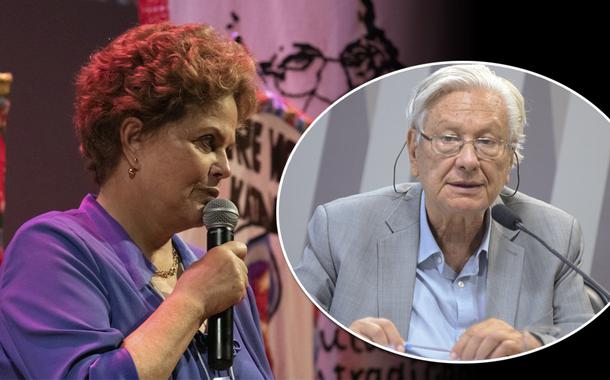 Dilma Rousseff e Luiz Pinguelli Rosa
