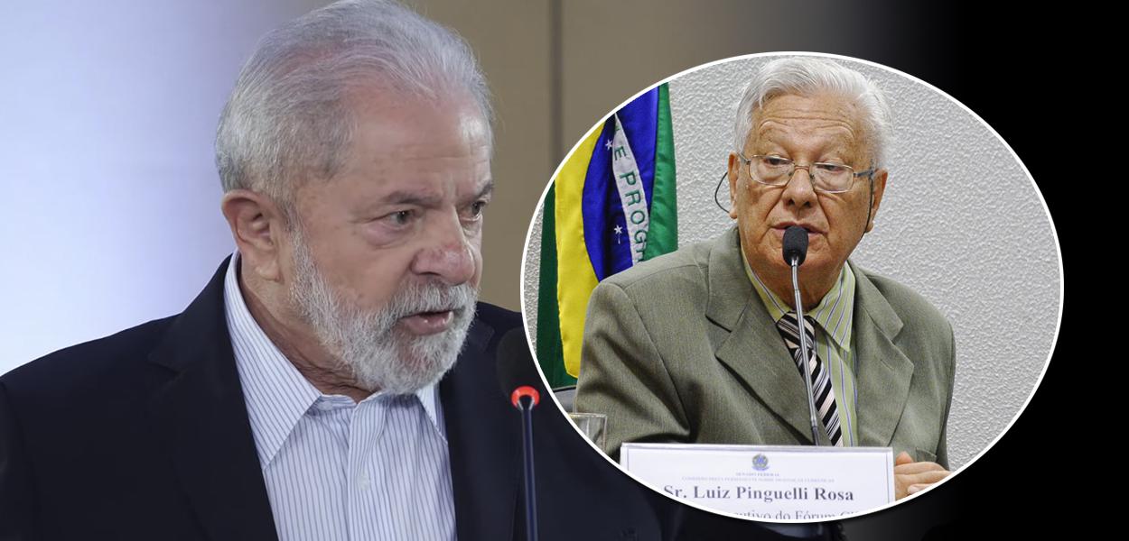 Lula e Luiz Pinguelli Rosa