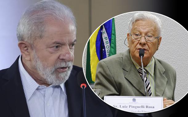 Lula e Luiz Pinguelli Rosa