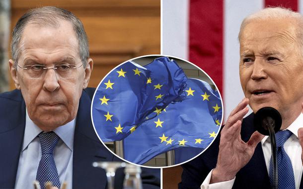 Sergey Lavrov e Joe Biden