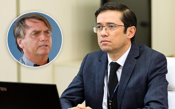 Bolsonaro e Marcio Nunes