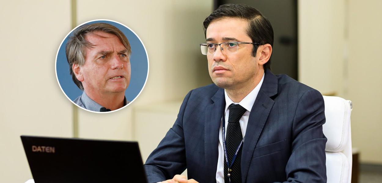 Bolsonaro e Marcio Nunes