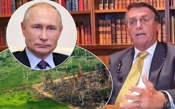 Vladimir Putin, Amazônia e Jair Bolsonaro