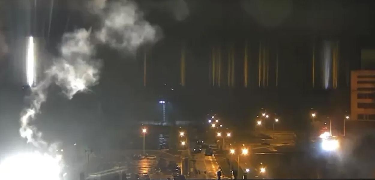 Cidade de Zaporizhzhia, na Ucrânia, alvo de tropas russas