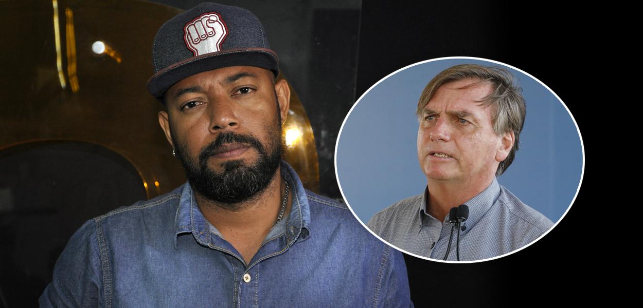 Douglas Belchior e Jair Bolsonaro
