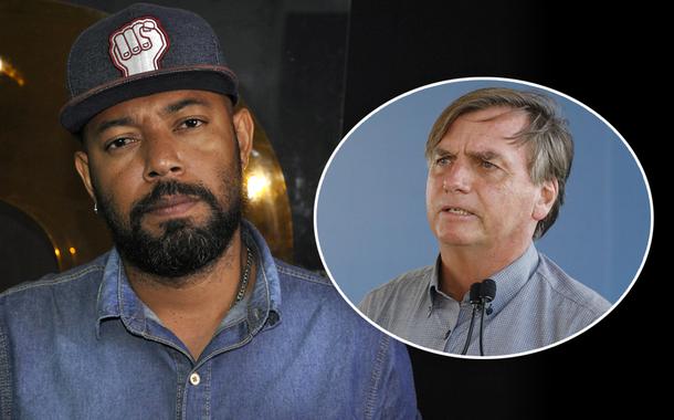 Douglas Belchior e Jair Bolsonaro