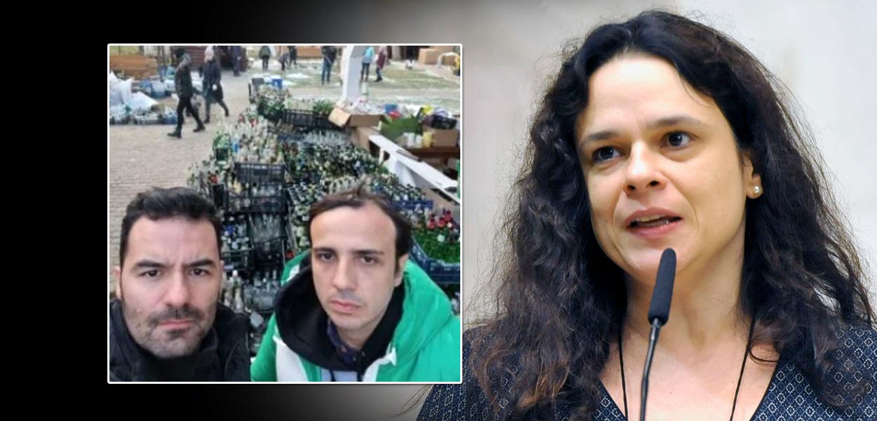 Janaína, Arthur do Val e Renan Santos