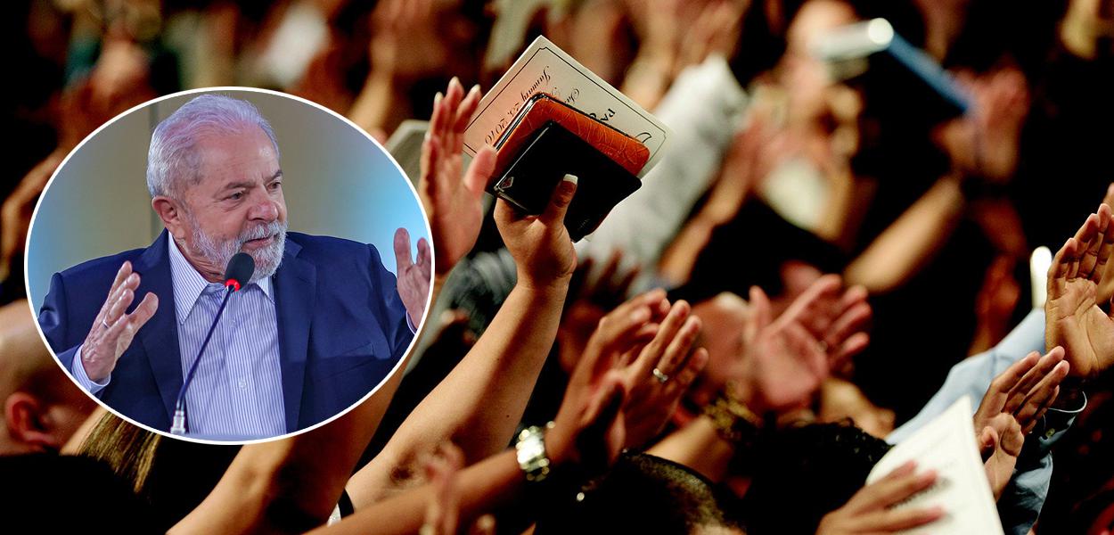 Ex-presidente Luiz Inácio Lula da Silva e religiosos