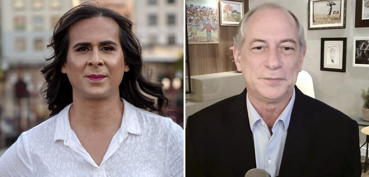 Duda Salabert  e Ciro Gomes