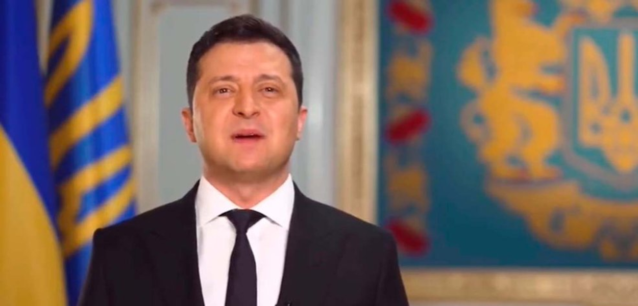Volodomyr Zelensky, presidente da Ucrânia