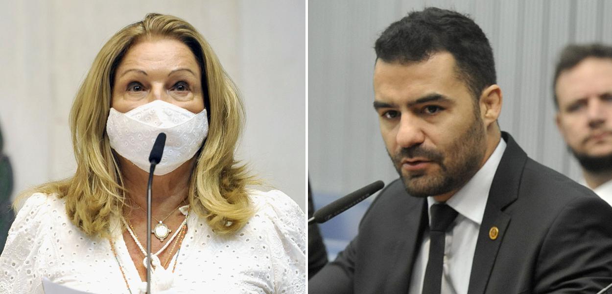 Maria Lúcia Amary e Arthur do Val