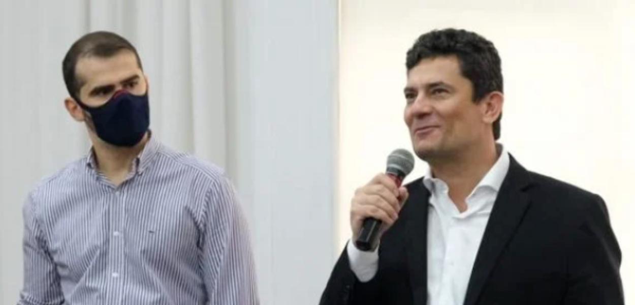 Luís Felipe Cunha e Sergio Moro