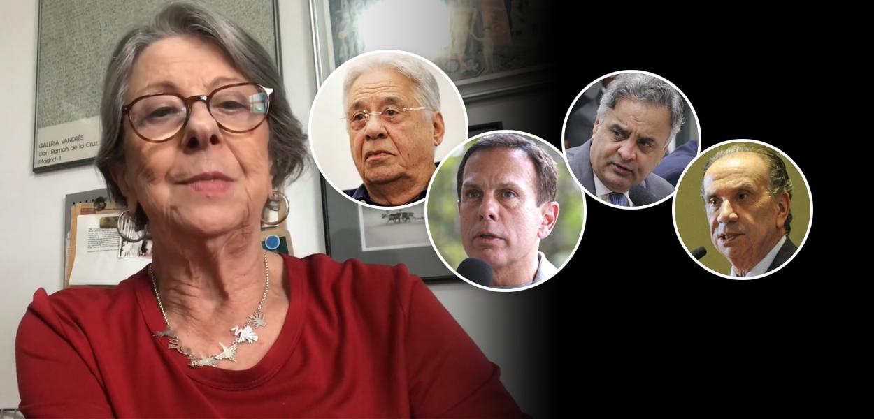 Maria Hermínia Tavares, FHC, Doria, Aécio Nevez e Aloysio Nunes