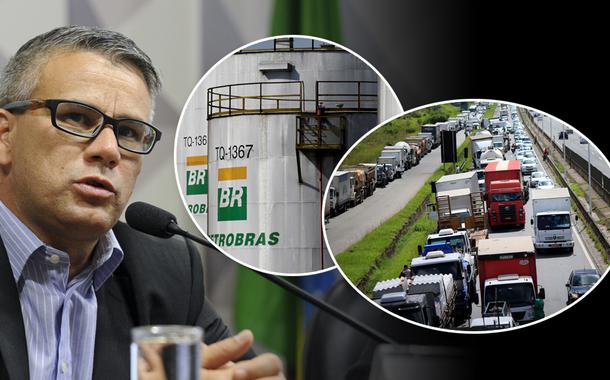Wanderlei Alves, tanques de combustíveis da Petrobras e greve dos caminhoneiros