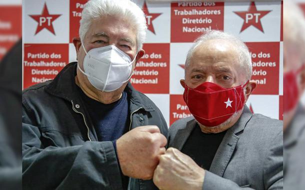 Roberto Requião com Lula