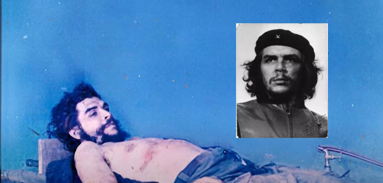 Militar boliviano Mario Terán Salazar e Ernesto Che Guevara