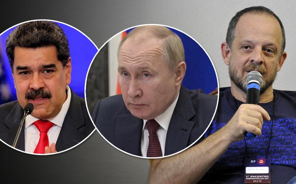 Nicolás Maduro, Vladimir Putin e Breno Altman